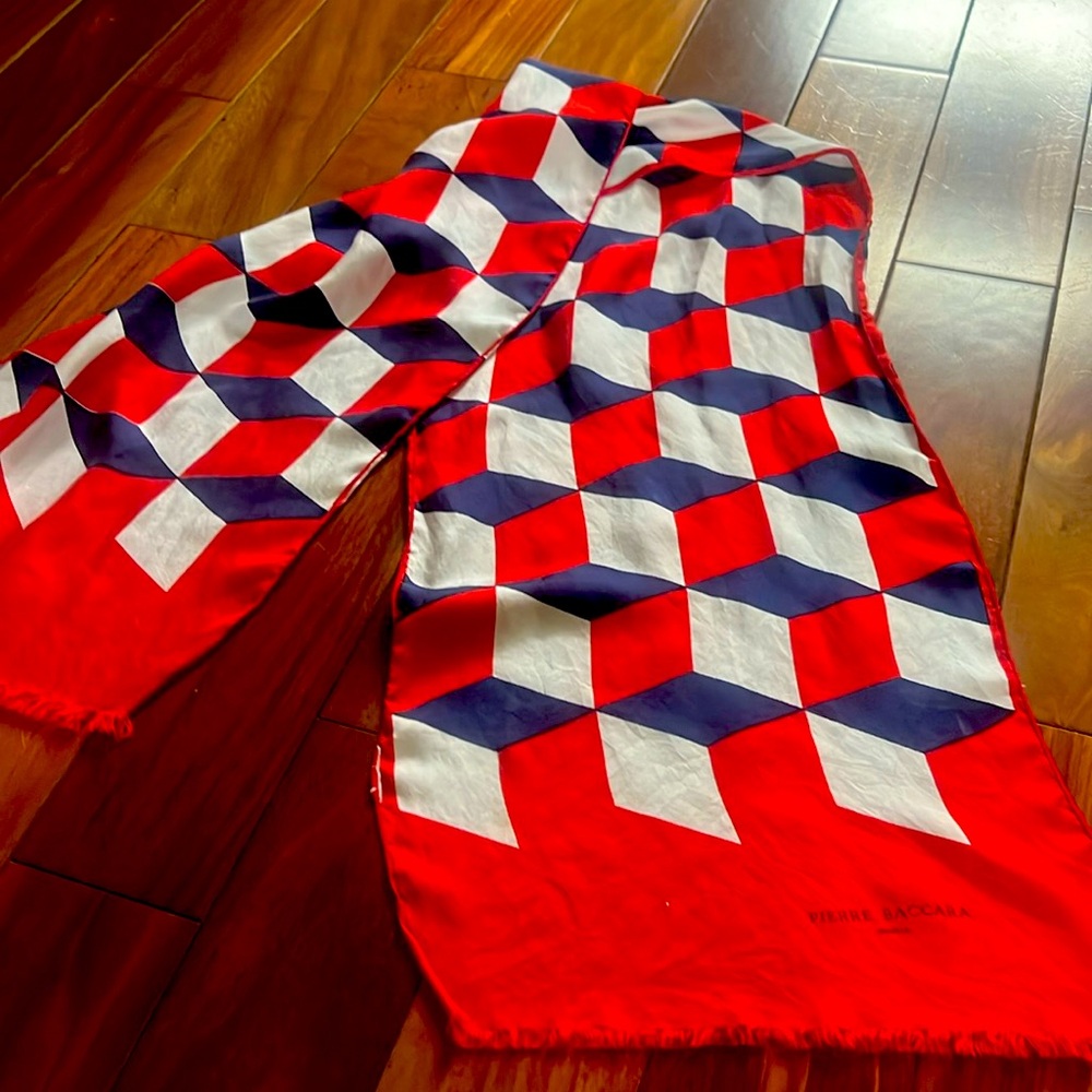 Vintage Pierre Baccara scarf